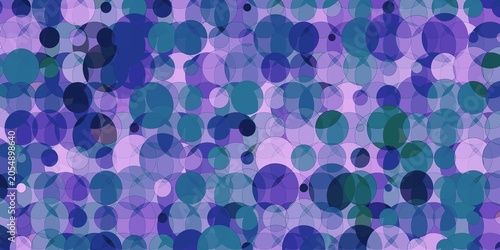 abstract blue  and purple background with circles