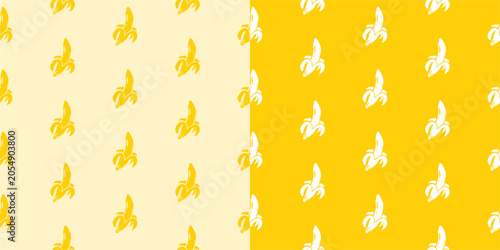 banana seamless pattern for tropical banner design. Banana fruit pattern background. banana fruit seamless pattern.