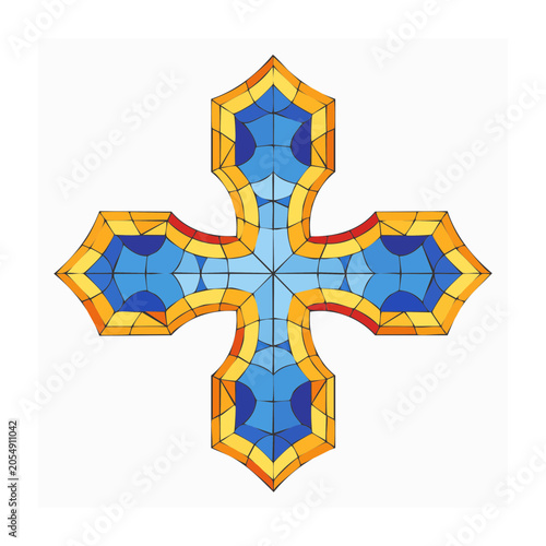Geometric Cross Design