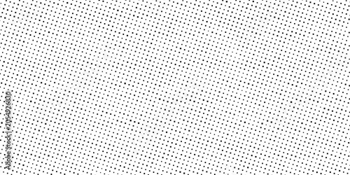 Grunge halftone print texture. Minimalist monochrome dotted vector pattern