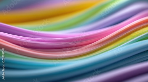 Abstract rainbow texture