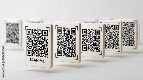 QR Codes Lineup: A series o...