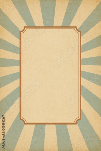 Retro circus pattern with vintage mockup and copy space, suitable for background