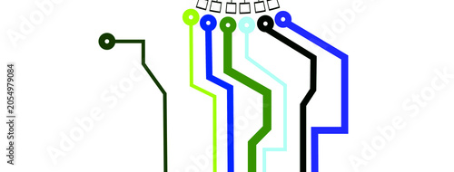 pattern with circuit board 