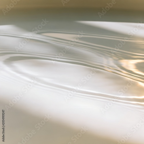 Luxury Water Reflection Background with Soft Light