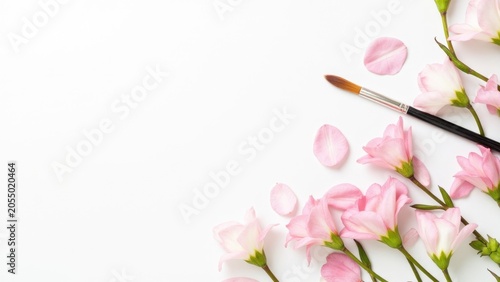 spring flowers in vase