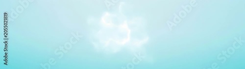 Serene fading gradient providing soothing blue and white ambience Gentle glowing apparition creating calm celestial feeling.