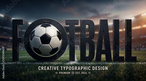 Creative typographic illustration word cloud poster text graphic filling out a clean ball form