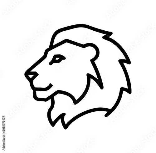 lion head icon