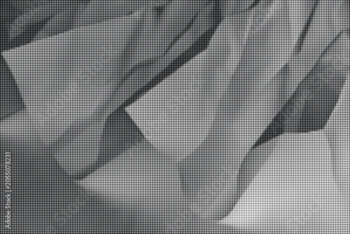 Crinkled paper sheets arranged artfully on a surface with transparent background