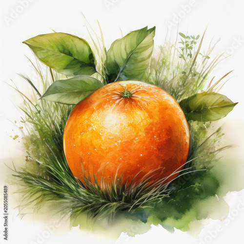 orange, fruit, aliment, frais, citron, agrumes, couper, sain, jus, vecteur, juteuse, régime, jaune, vitamine, noël, dessert, couleur, santé, nature, illustration, organique, vert