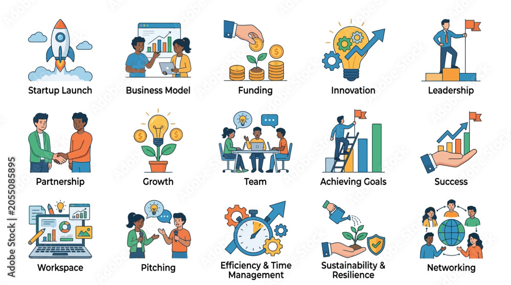 Fototapeta premium Business Partnership Teamwork Collaboration.