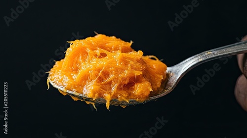 a spoon full of pasta