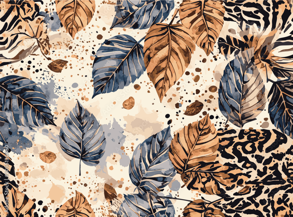 Obraz premium abstract animal skin pattern vector