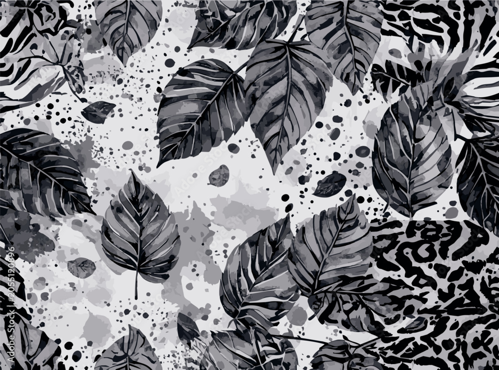 Obraz premium abstract animal skin pattern vector