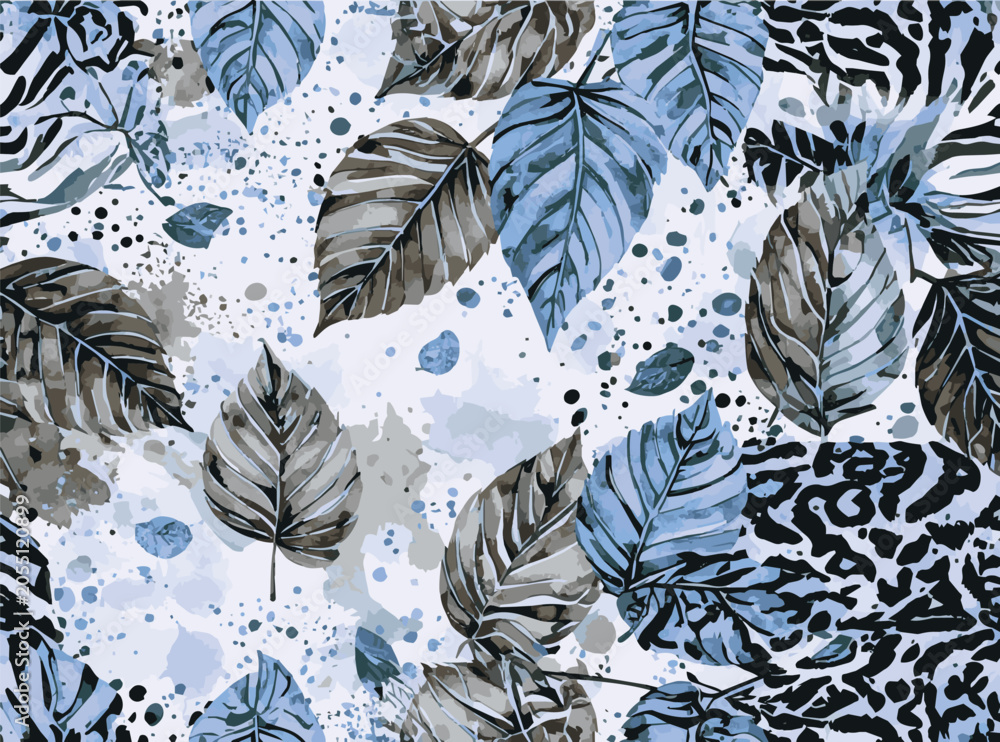 Obraz premium abstract animal skin pattern vector