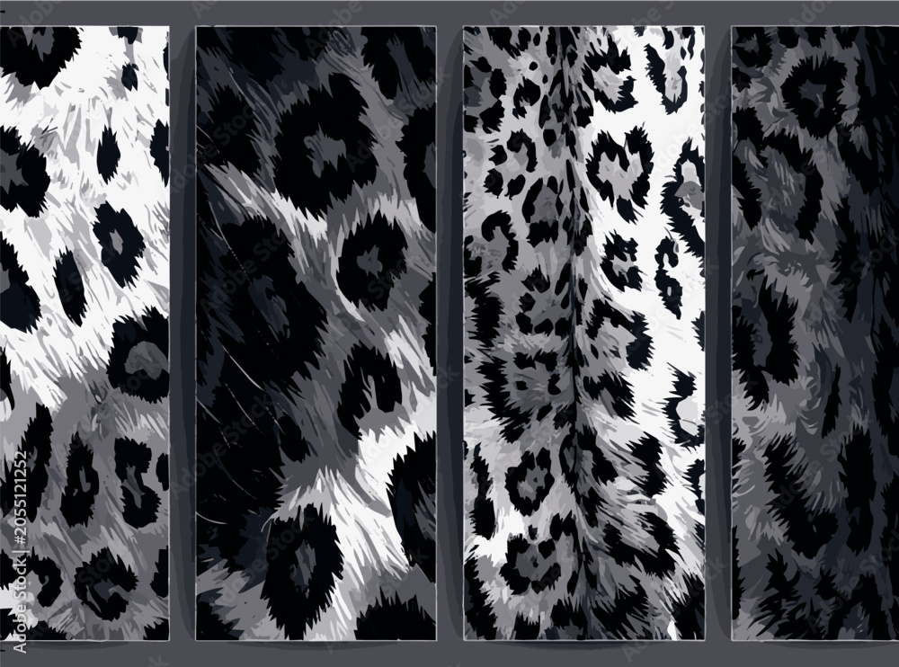 Obraz premium abstract animal skin pattern vector