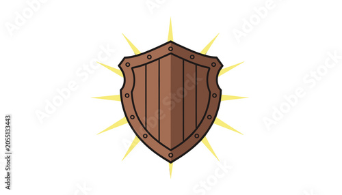 Shield Protection Icon Vector Illustration, Isolated Transparent Background for Security and Safety Web Design Elements