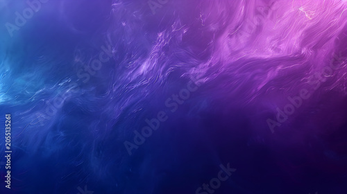 Abstract background with flowing liquid waves in shades of blue and purple, digital art texture with soft light effects