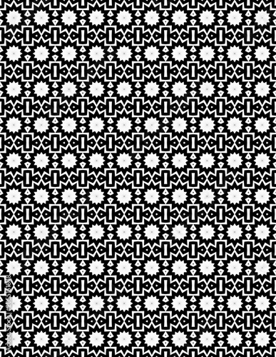  BLACK AND WHITE vector seamless pattern with circles HOLE BACKGROUND FLOWER WALLPAPER .