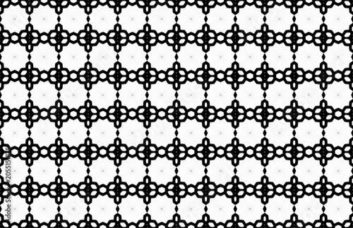  BLACK AND WHITE vector seamless pattern with circles HOLE BACKGROUND WALLPAPER .