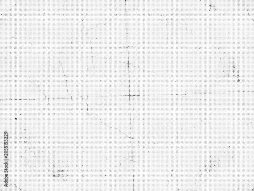 Photos A close-up view of a worn surface with cracks and marks
