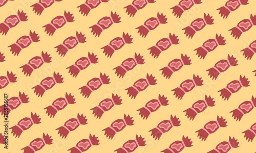 seamless pattern with candy