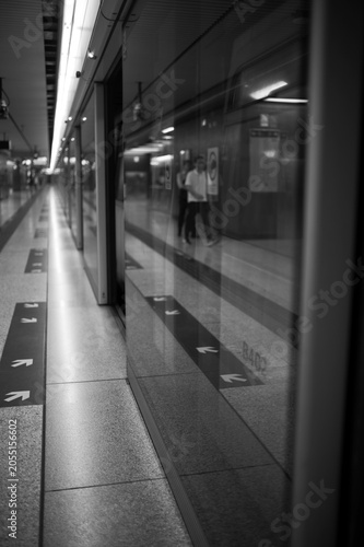 subway station in Hong Kong