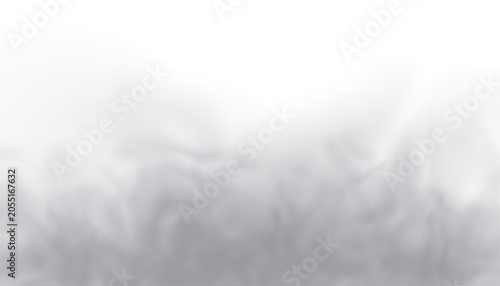 Bild auf Leinwand Dense grey smoke swirl forms dramatic fog layers with smooth fading transitions