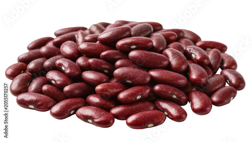 фотографія Isolated dry red kidney beans, wholesome and nutritious ingredient for many reci