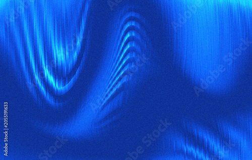 Obraz na plátne Abstract blue motion blur background featuring glowing light streaks, flowing energy waves, and futuristic digital textures