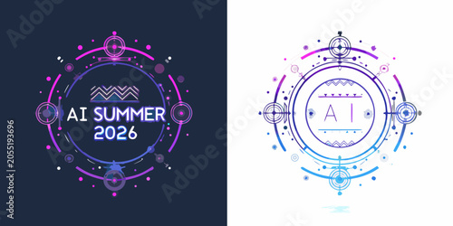 Photos Circular Geometric Ornament With Text Vector Illustration