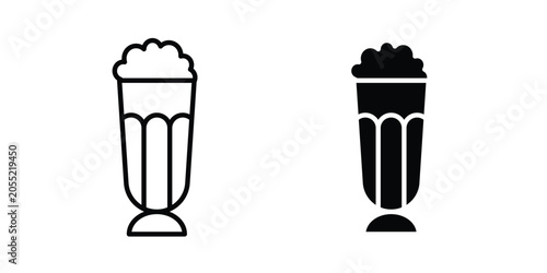 Milk shake icon