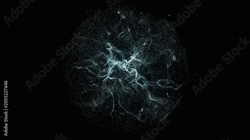 Abstract Network Visualization - Elite Microstock SEO Expert Analysis - An intricate network