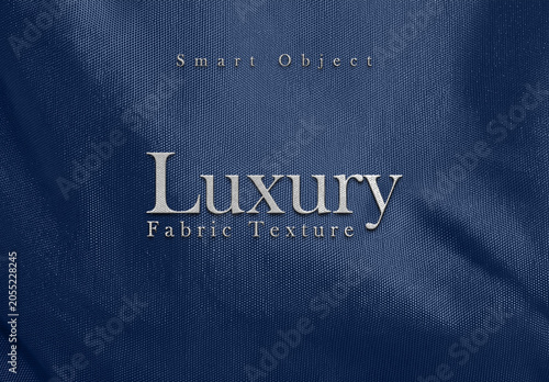 Luxury Fabric Text Effect