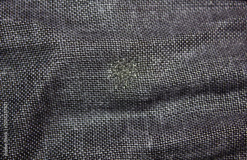 Schilderij op canvas A patch on dark clothing
