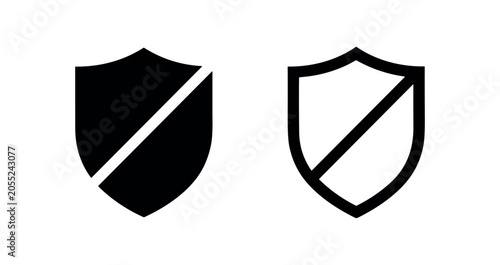 Фотография Set of icons: black and white representation of an envelope.