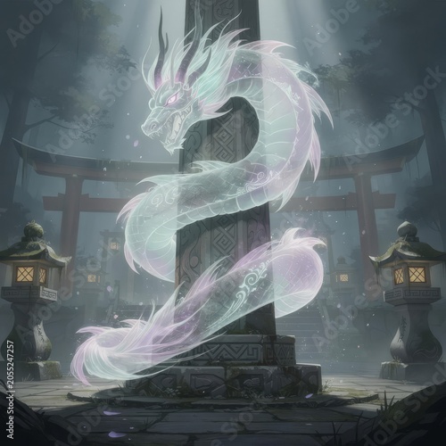 Flux2 Mythical Beast Japanese Spirit Mythical 1 20260611｜幻想的な和風の神獣
