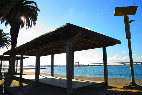 Tablou pe pânză 弁天島海浜公園　浜松市中央区舞阪町弁天島