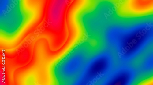 Heatmap abstract gradient color heatmap data background vivid heatmap art. colourful map science spectrum. heat temperature technology, gradient thermal abstract, digital background