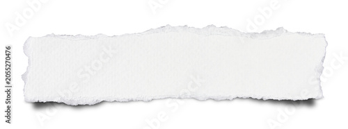 Фотография piece of blank white paper texture background with shadow torn and ripped on transparent background