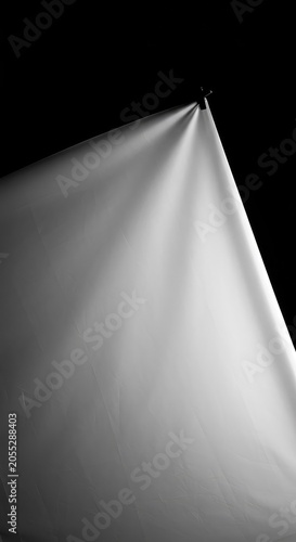 Translucent white material used for professional light softening in studio settings creating gentle illumination, cinematic, translucent, surface