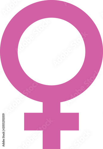 PNG Rustic female symbol illustration.