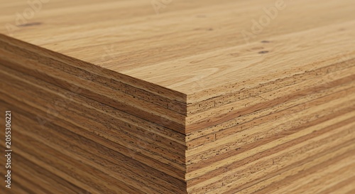 Layered Wood: Texture and Grain