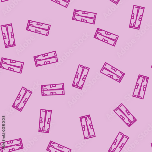 Принти на полотні cargo pants streetwear cloth fashion line seamless pattern cargo pants streetwea