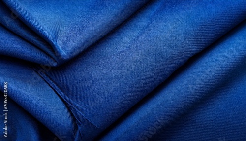 Dark Blue Fabric Book As Background And Texture For Design