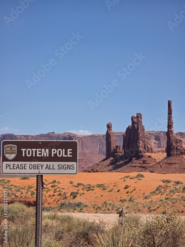 Landscape Sceneries in Monument Valley