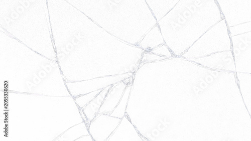 Foto Impact crack texture with shattered glass fragments PNG