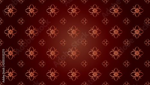 dark red thai pattern background