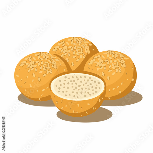 Sesame Seed Bread Rolls